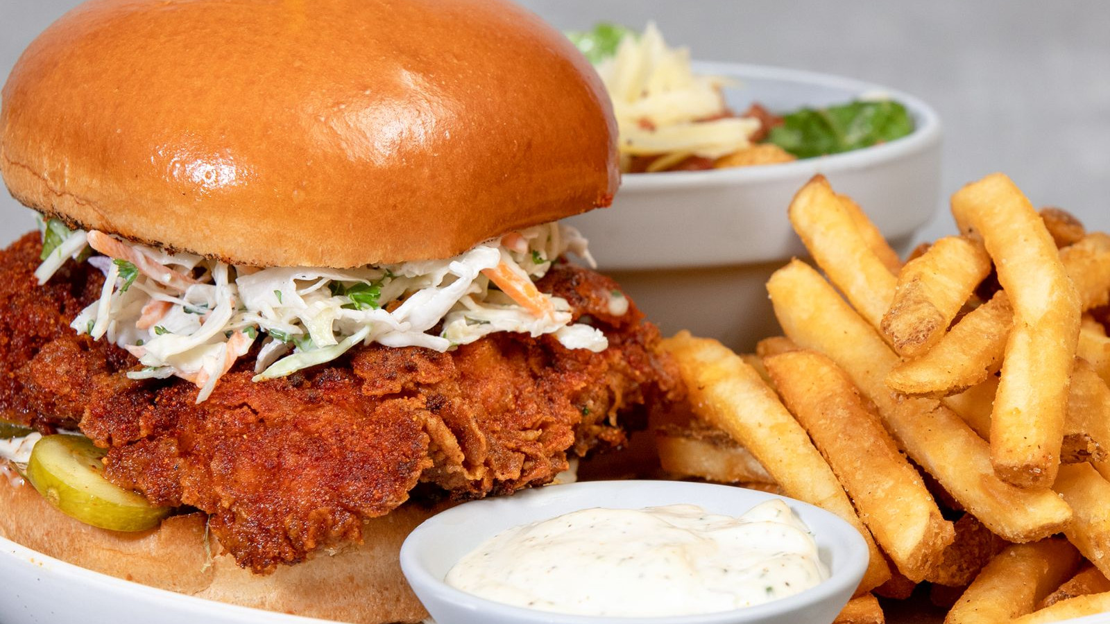 Spicy Crispy Chicken Burger