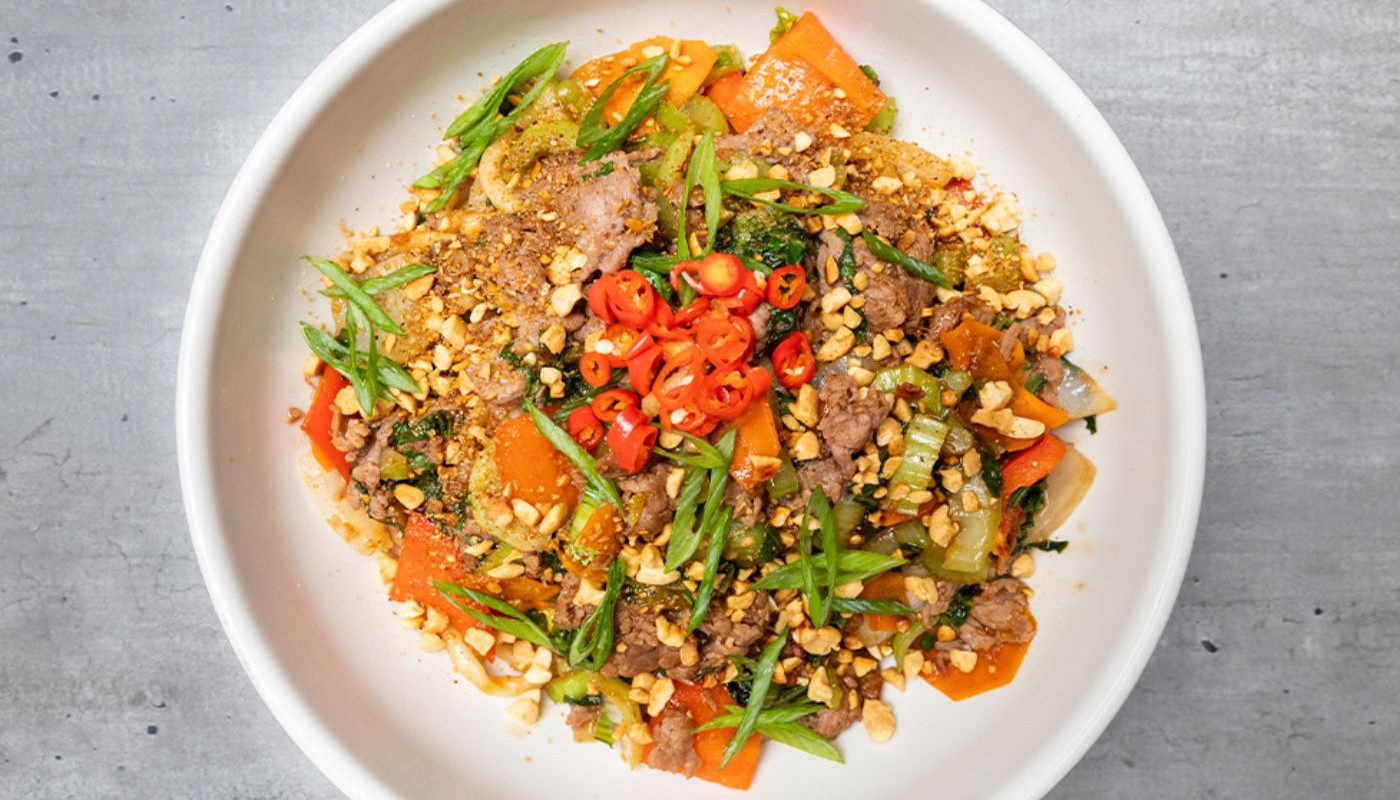 Spicy Shanghai Noodle Bowl