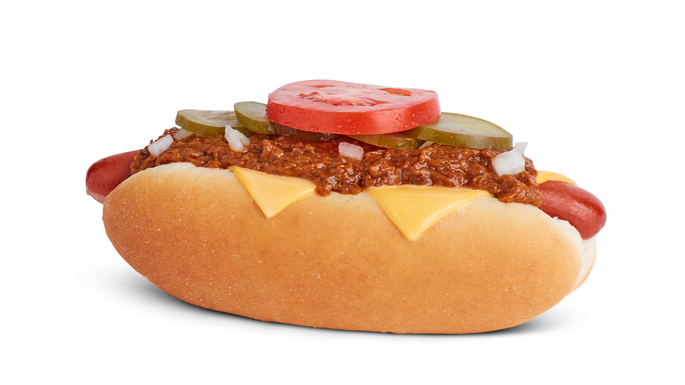 Chili Hot Dog with Cheese