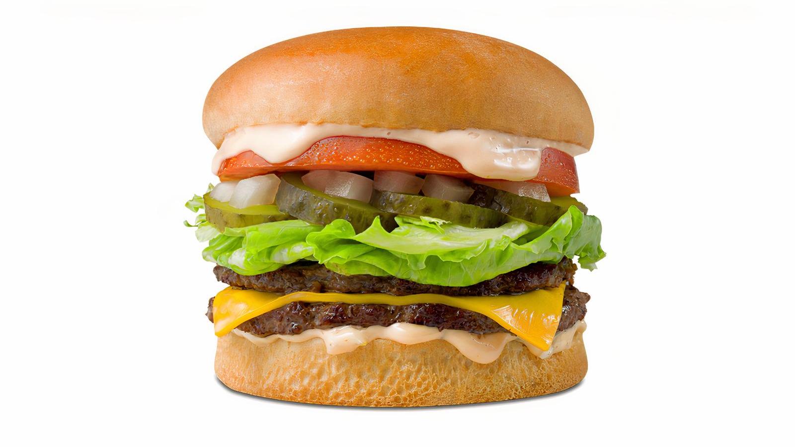 Double California Classic Cheeseburger
