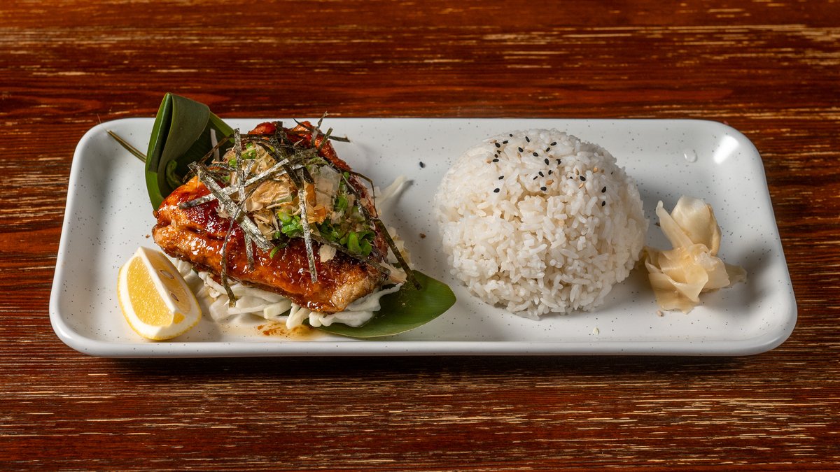 K1. Shake teriyaki με ρύζι