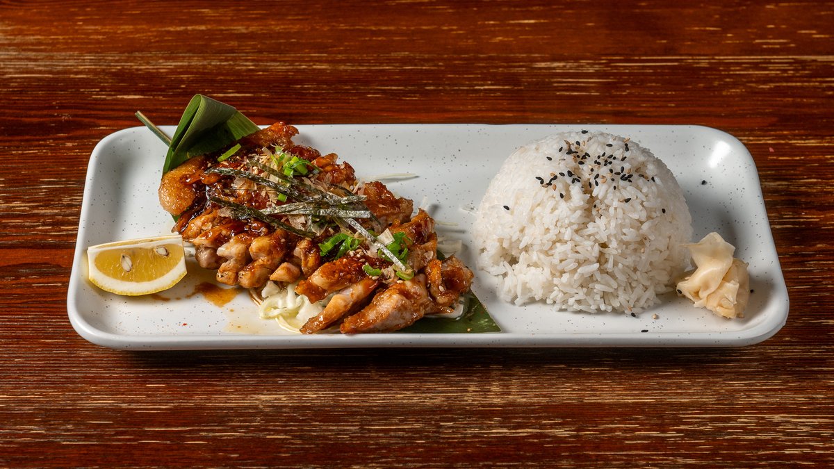 K2. Tori teriyaki με ρύζι