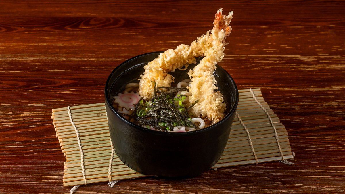 M5. Tempura Shrimp Udon Noodle Soup