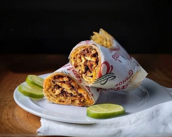 Chorizo, Egg, and Cheese Burrito