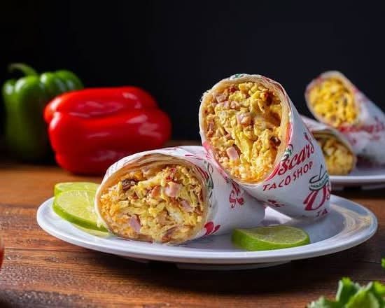 Ham, Egg, and Cheese Burrito