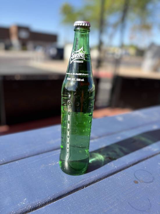 Mexican soda Sprite half liter
