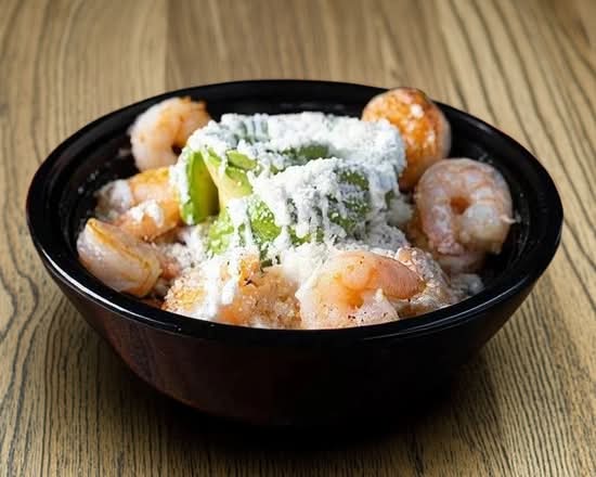 Shrimp protein bowl