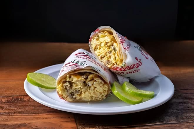 Steak, Egg, and Cheese Burrito