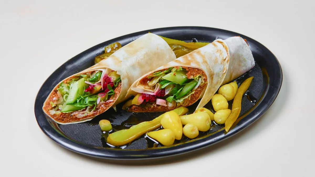 Cigköfte Dürüm (vegan)