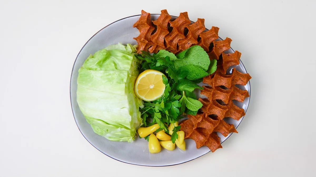Single Menü M Cigköfte (vegan)