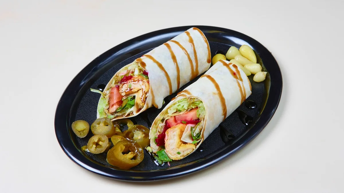 Tasty Nugget Mega Wrap (vegan)