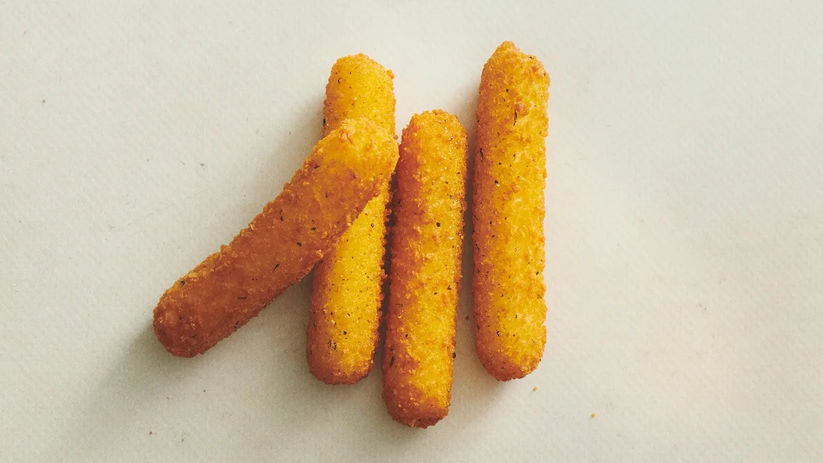 Mozzarella sticks (4 stk)