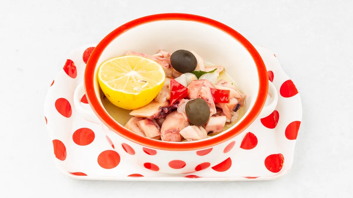 Octopus salad