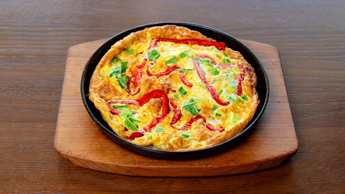 Omlet sa crvenom paprikom