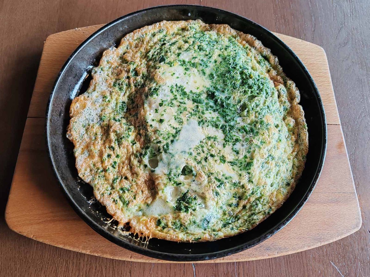 Omlet sa gorgonzolom