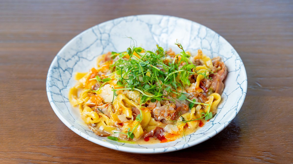 Tagliatelle sa špekom i vrganjima