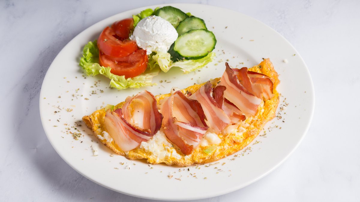 Omlet sa pancetom