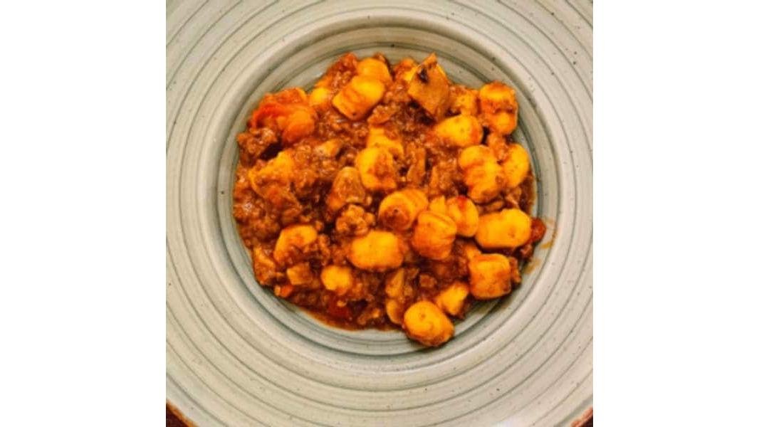 Gnocchetti ragu e funghi