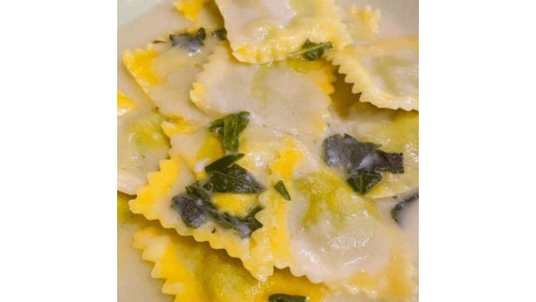 Ravioli ricotta e spinaci
