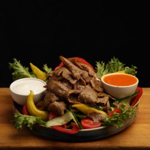 Kebabsallad