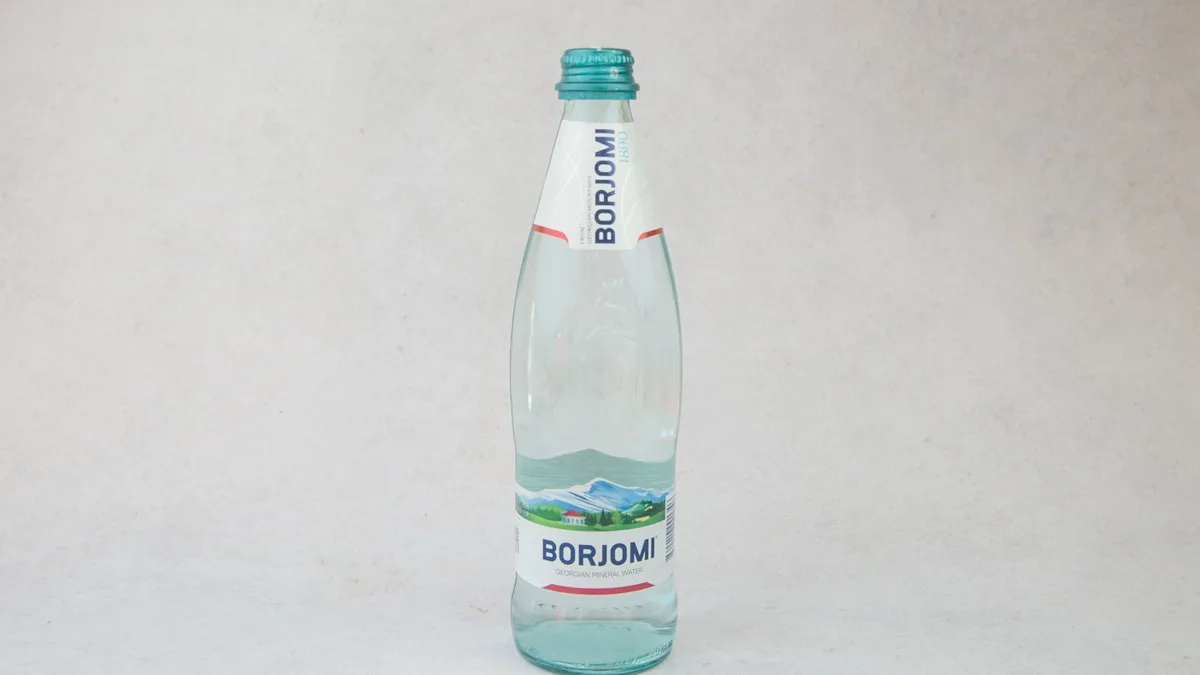 Borjomi-woda mineralna z Gruzji