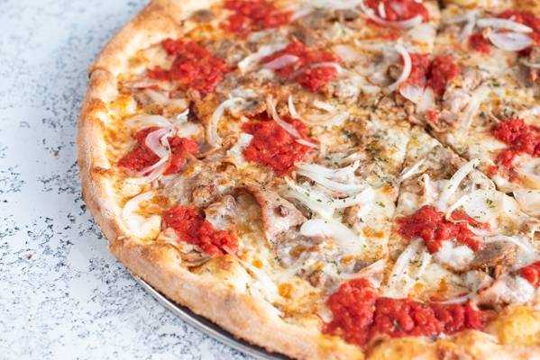 Large Double Dough Sausage and Vidalia Onion