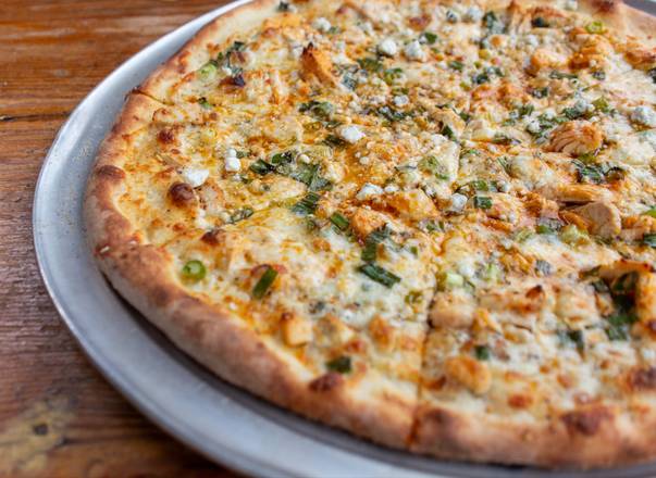 Small Buffalo Chicken, Blue Cheese and Scallion