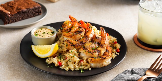 Grilled Shrimp on the Barbie Boxed Meal
