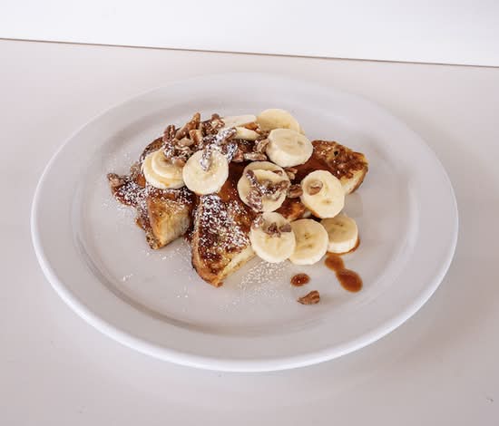 1/2 Banana Nut French Toast
