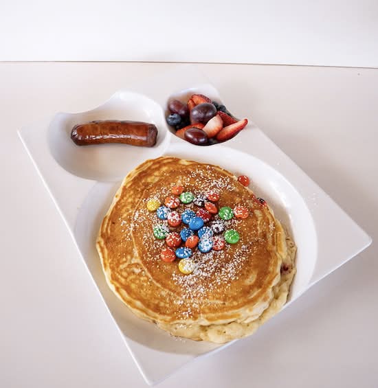 Kids MandM Pancake