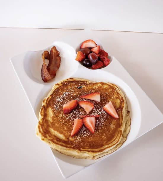 Kids Strawberry Pancake