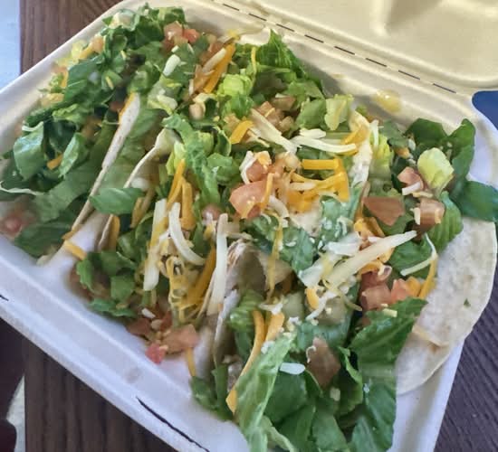 3 CHICKEN SNACK WRAPS WITH FRIES