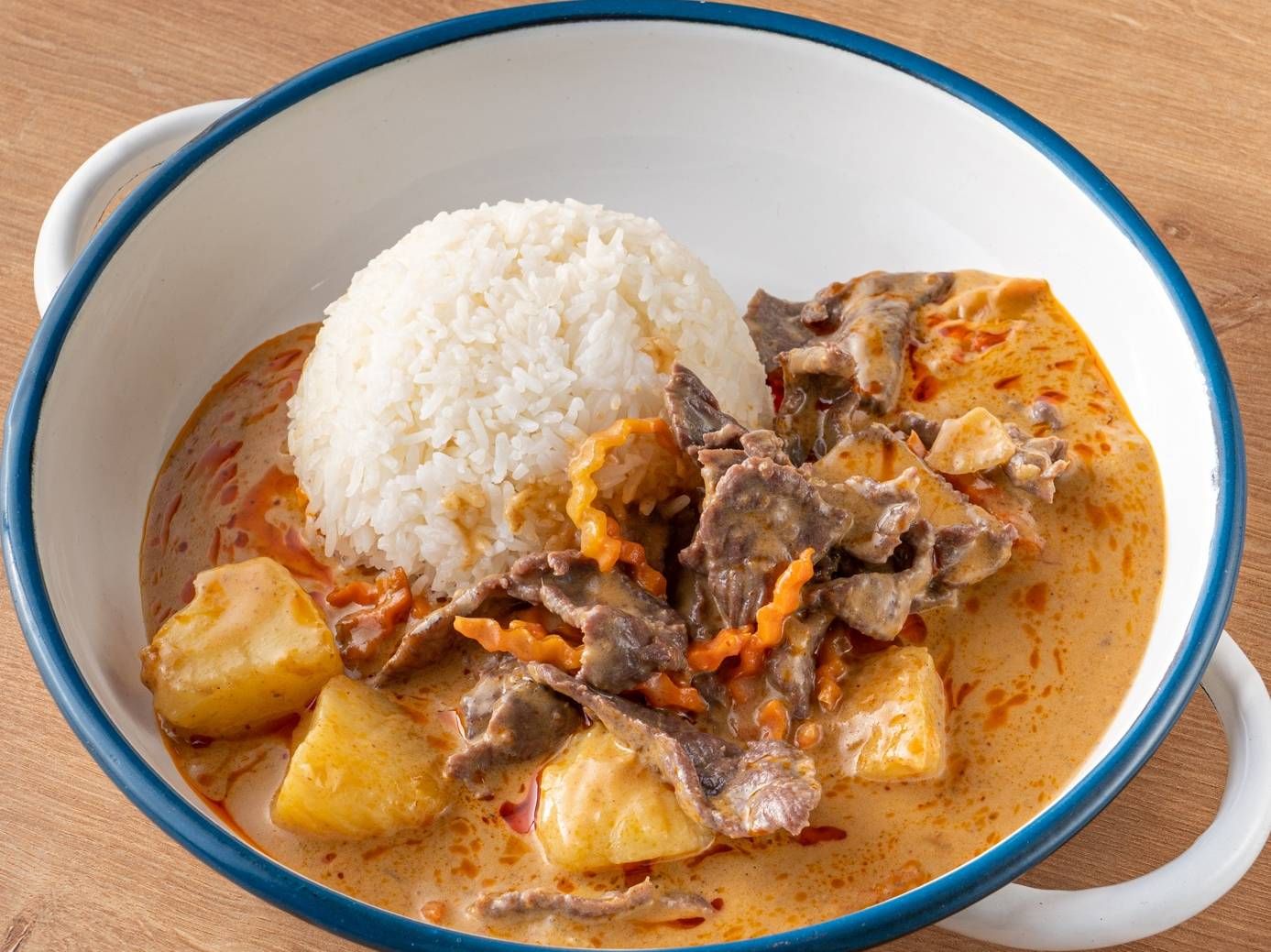 Massaman Curry on Rice