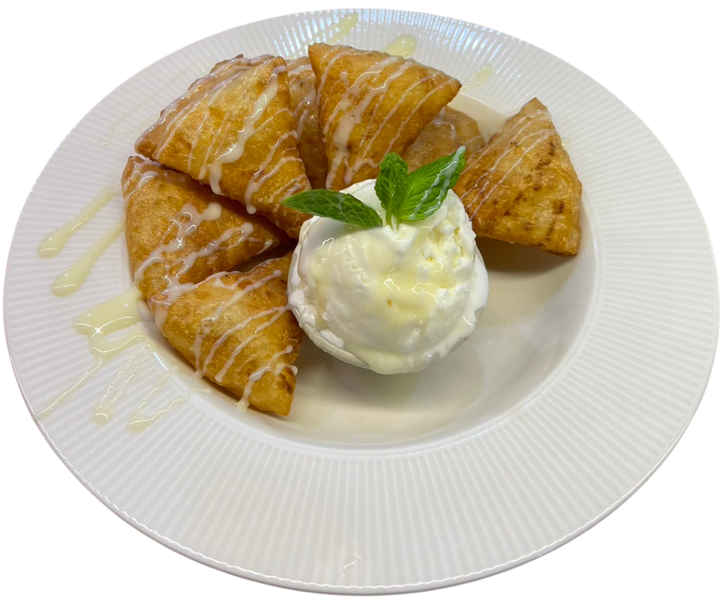 Roti with Caramelized Banana