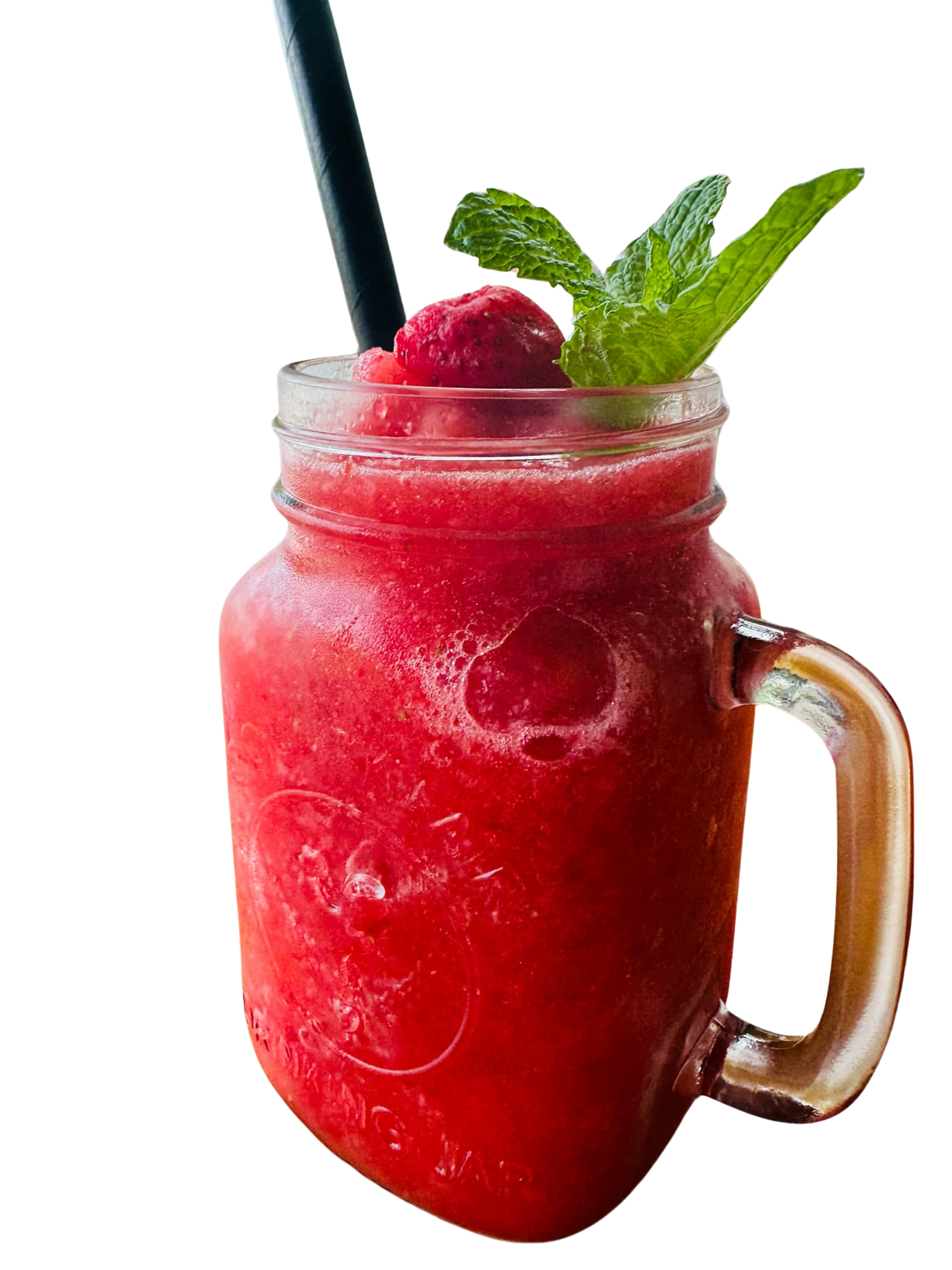 Strawberry Smoothie 500ml Cup