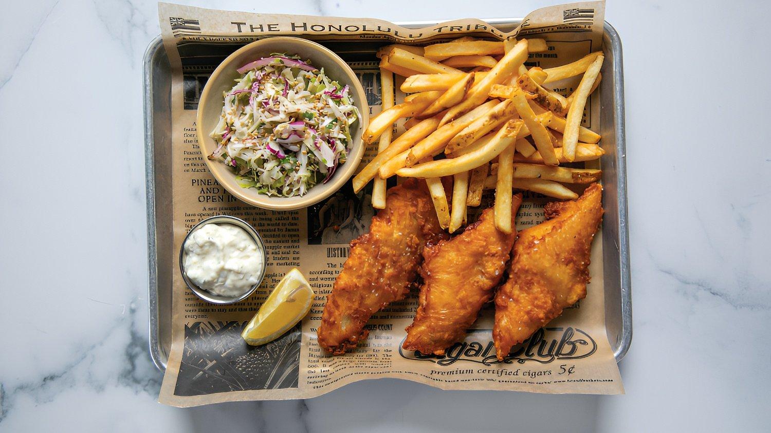 Fish and Chips 3 pcs*