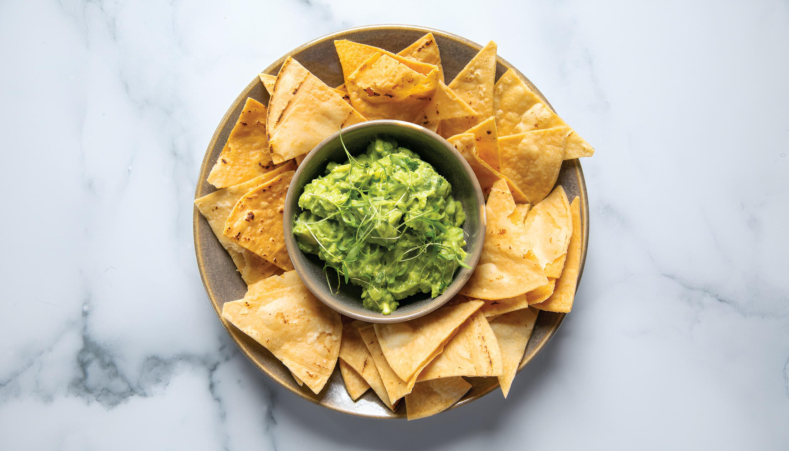 Guacamole and Chips GF*