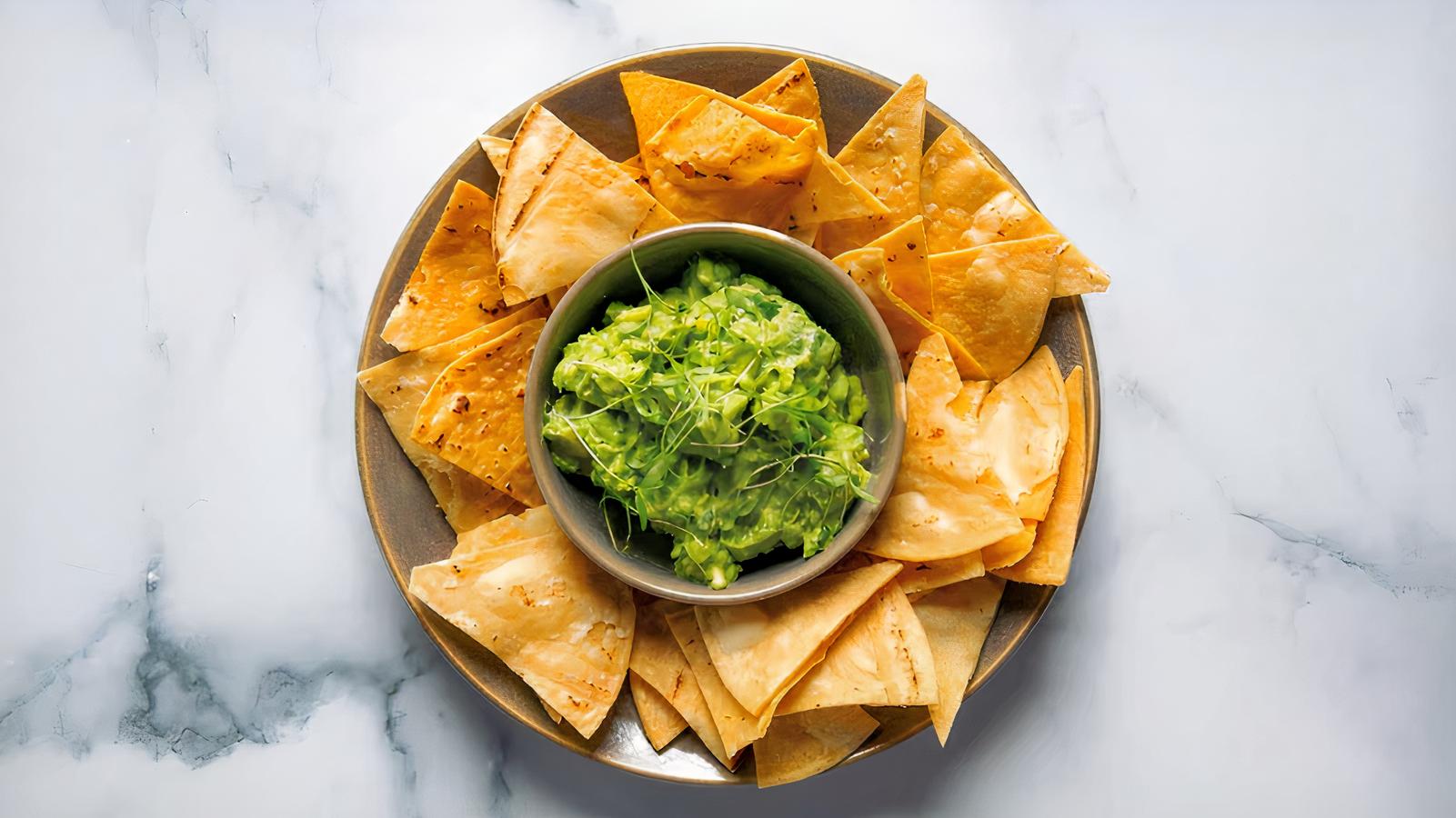 Guacamole and Tortilla Chips (GF)