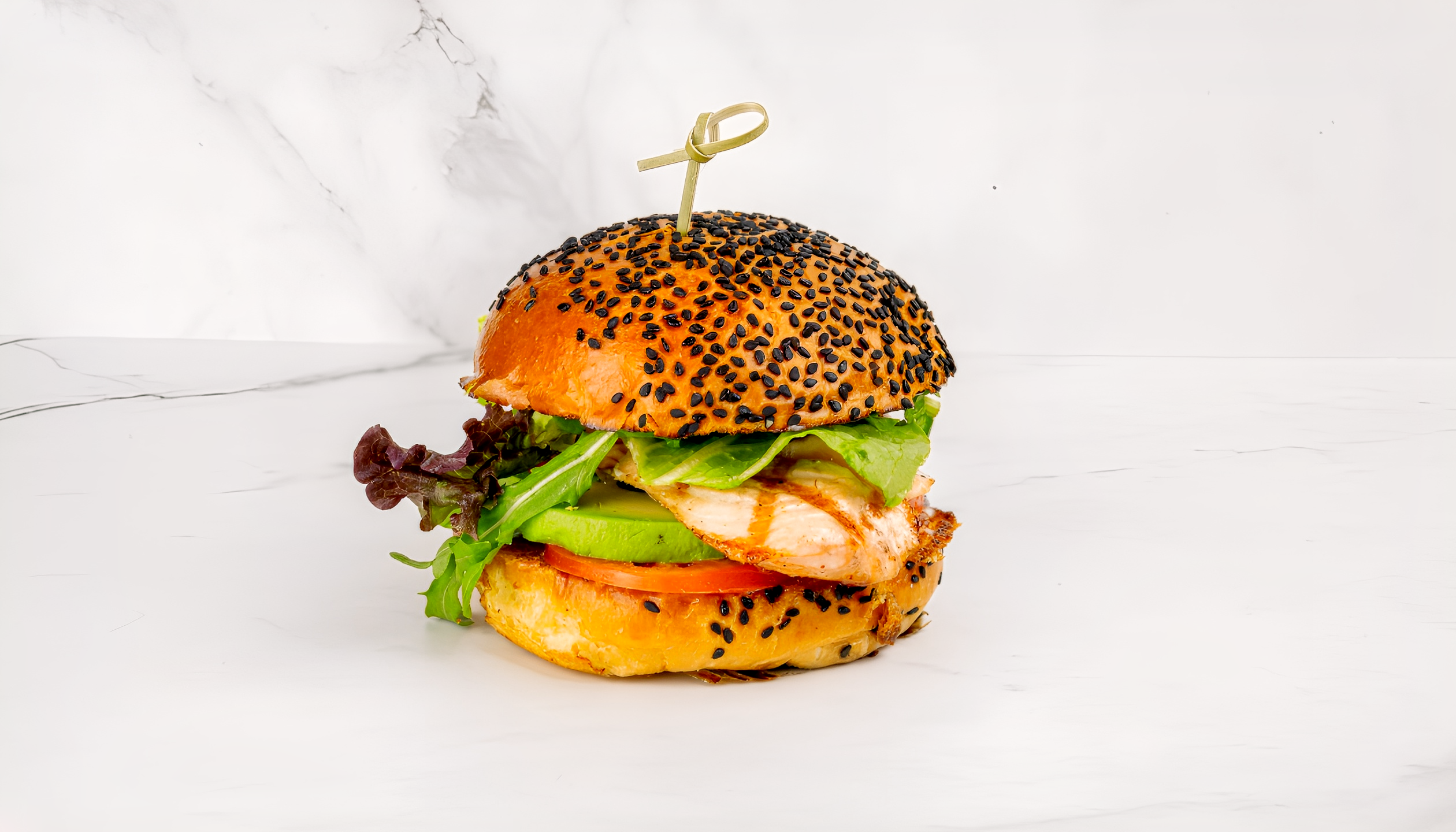 Salmon Avocado Sandwich*