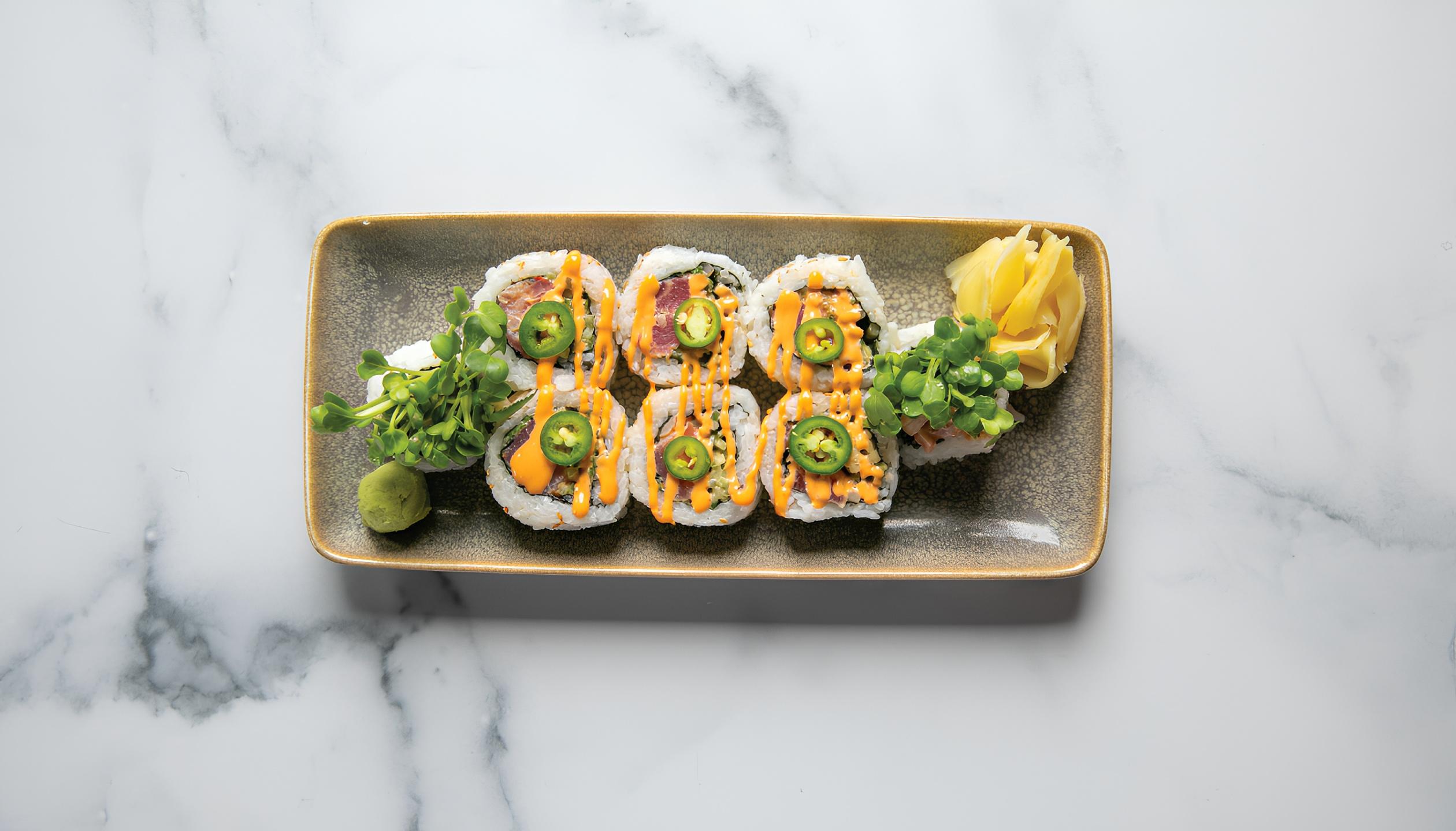 Spicy Tuna Sushi Roll GF*