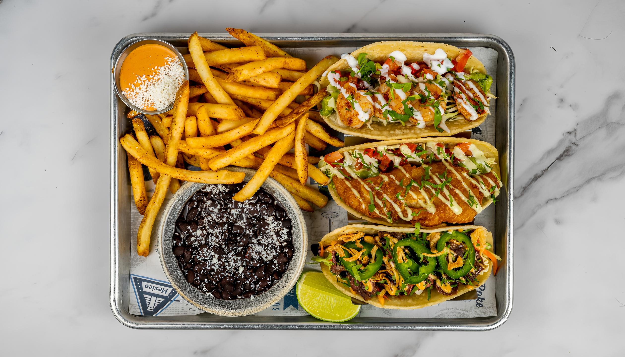 Taco Platter Three