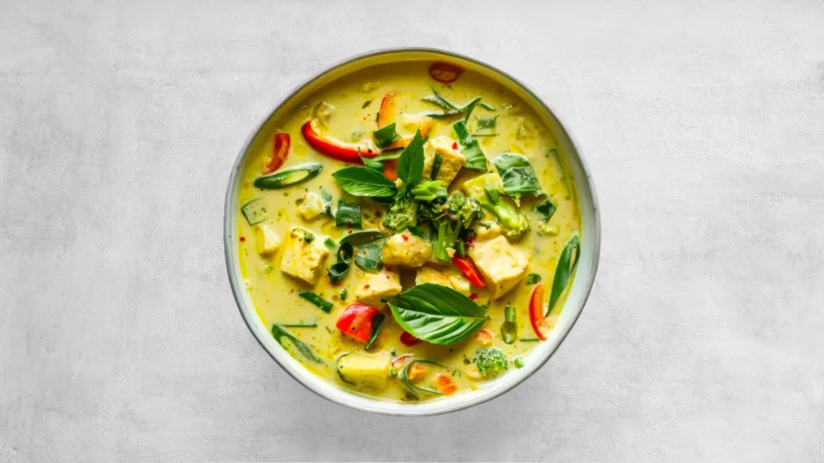 Green Curry  and Rice