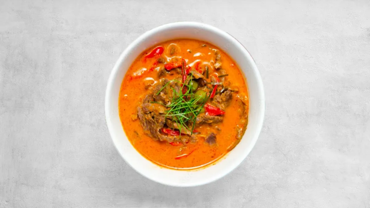 Thai Panang Curry and Rice