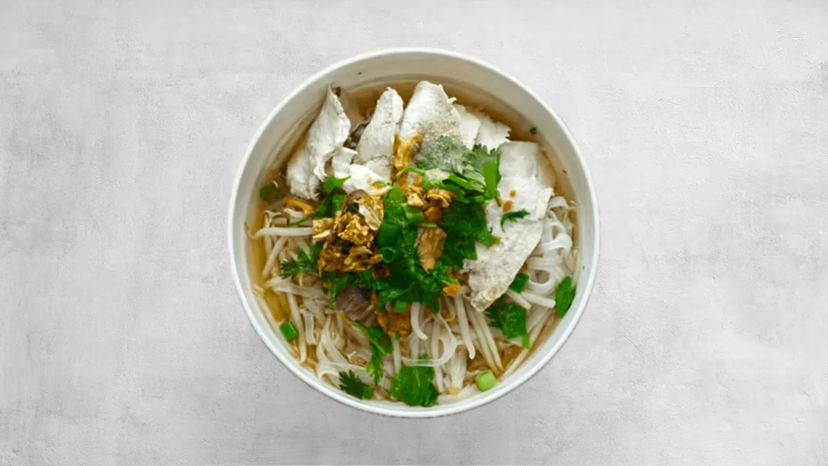 Thai Soup with Noodles