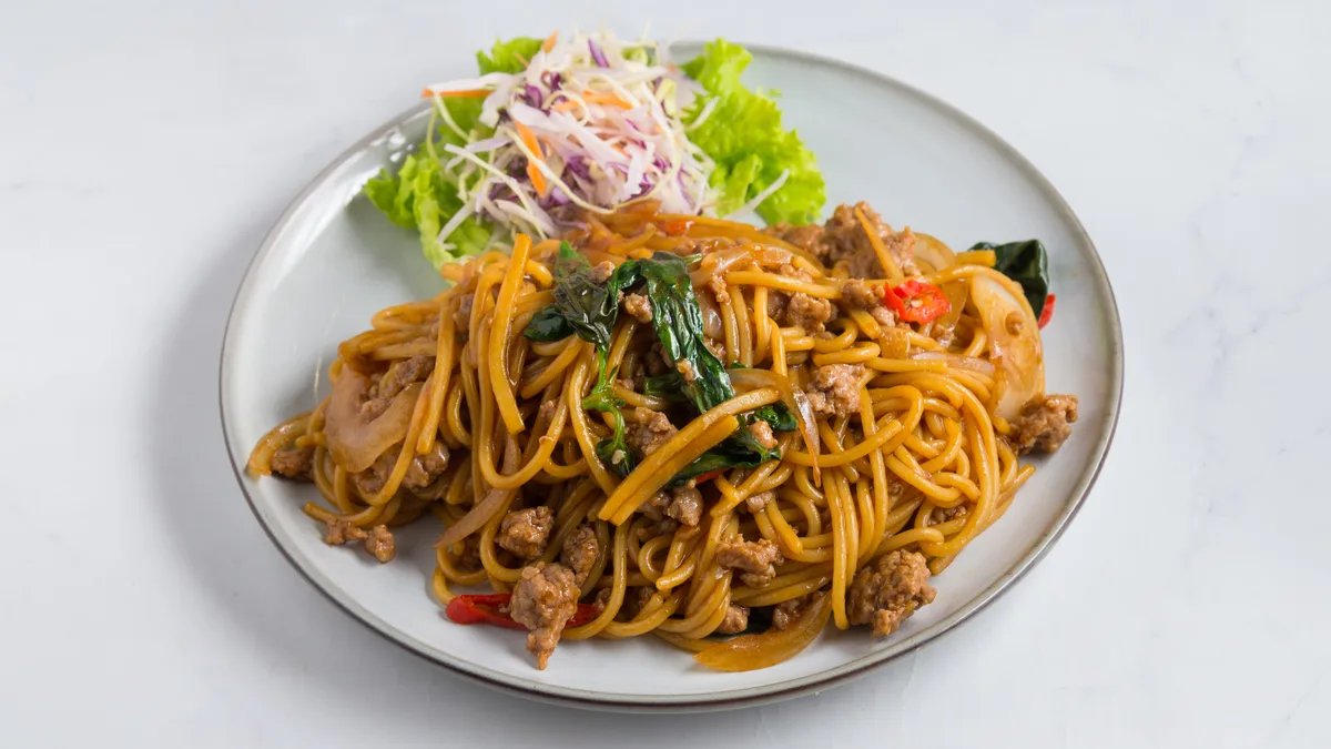Pad Kee Mao Tofu - Drunken Noodles