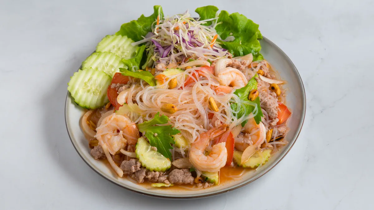 Yum Woon Sen Shrimp