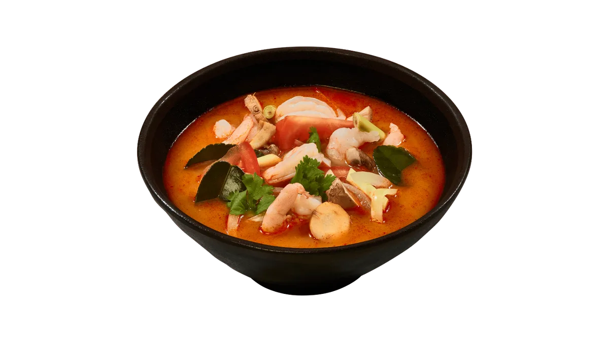 Tom Yum garnélás