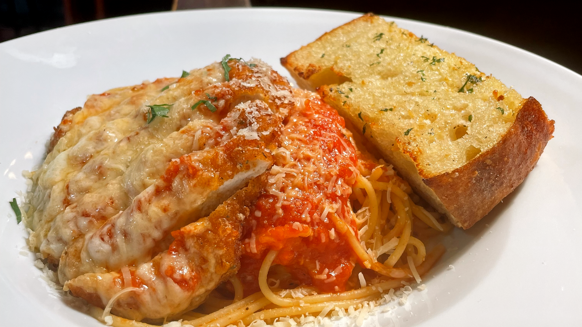 Spaghetti Parmesano