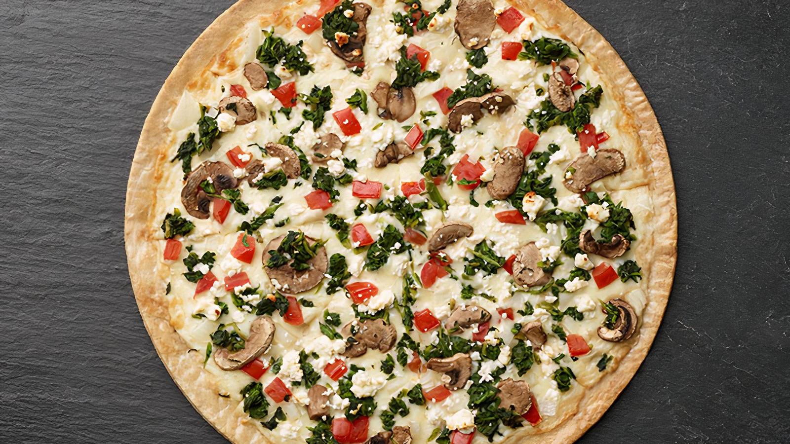 12" Gluten-Sensitive Garlic Spinach