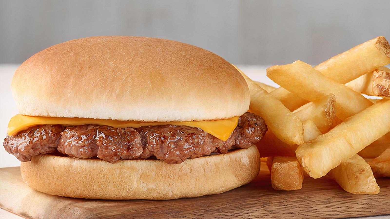 Kid's Cheeseburger and Fries
